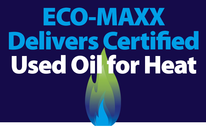 Eco-Maxx delivers used oil for heat